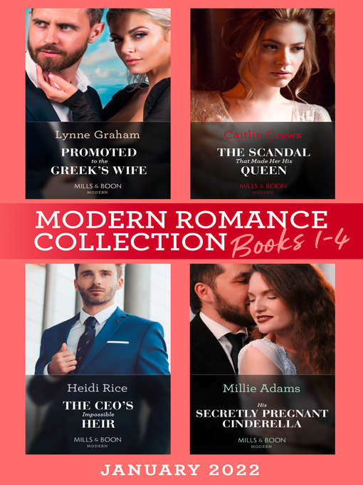Title details for Modern Romance January 2022 Books 1-4 by Lynne Graham - Wait list